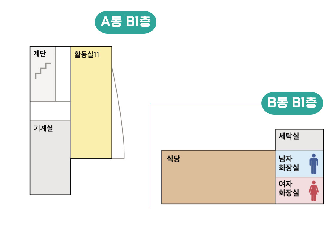 B동 B1층